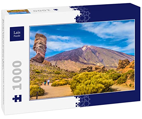 Lais Puzzle Pico del Teide mit berühmter Roque Cinchado-Felsformation, Teneriffa, Kanarische Inseln, Spanien 1000 Teile von Lais Puzzle