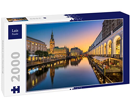 Lais Puzzle Rathaus von Hamburg 2000 Teile von Lais Puzzle