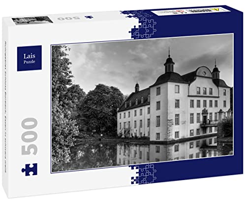 Lais Puzzle Ruhrgebiet Schloss Borbeck, Essen in schwarz weiß 500 Teile von Lais Puzzle