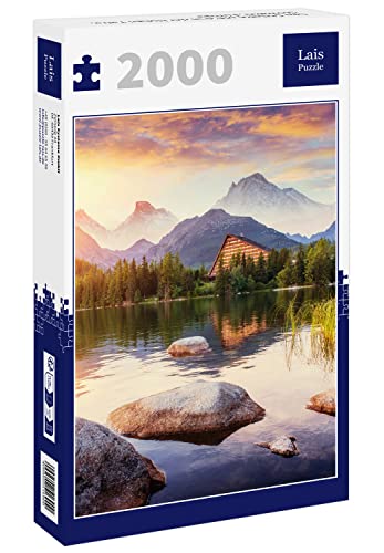 Lais Puzzle See Strbske pleso in der Hohen Tatra, Slowakei, Europa 2000 Teile von Lais Puzzle