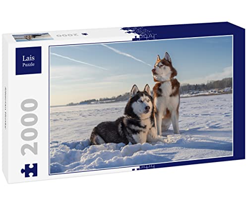 Lais Puzzle Siberian Husky 2000 Teile von Lais Puzzle