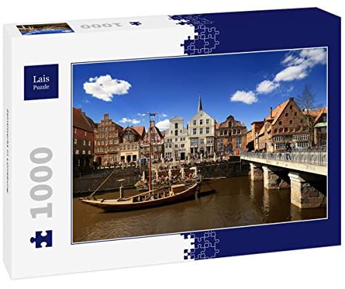 Lais Puzzle Stintmarkt in Lüneburg 1000 Teile von Lais Puzzle