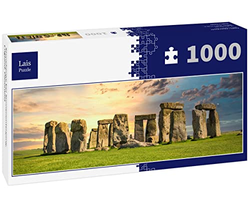 Lais Puzzle Stonehenge bei Sonnenuntergang, England, Panorama 1000 Teile von Lais Puzzle