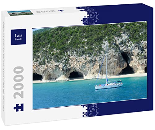 Lais Puzzle Strand Cala Luna in der Bucht von Orosei auf Sardinien, Italien 2000 Teile von Lais Puzzle