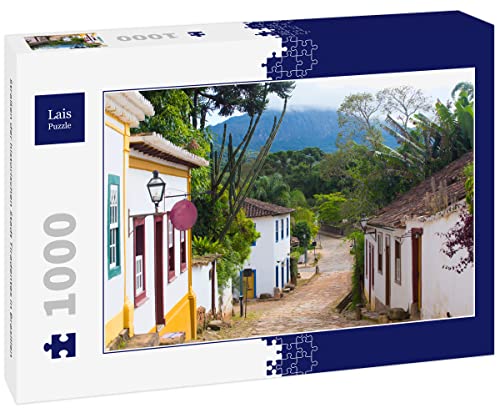 Lais Puzzle Straßen der historischen Stadt Tiradentes in Brasilien 1000 Teile von Lais Puzzle