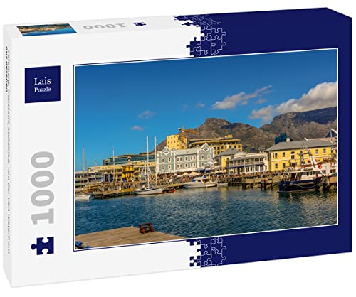 Lais Puzzle Tafelberg, Kapstadt, Südafrika, von der V&A Waterfront aus gesehen 1000 Teile von Lais Puzzle