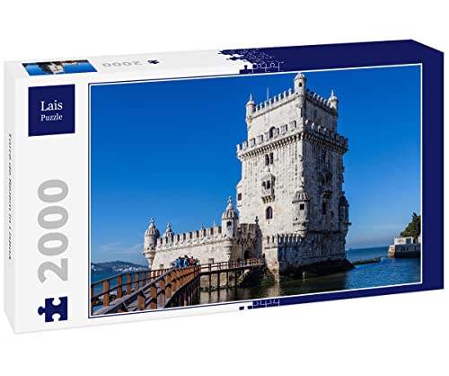 Lais Puzzle Torre de Belem in Lisboa 2000 Teile von Lais Puzzle