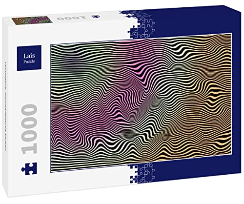 Lais Puzzle Unmöglich, psychedelische Farben 1000 Teile von Lais Puzzle