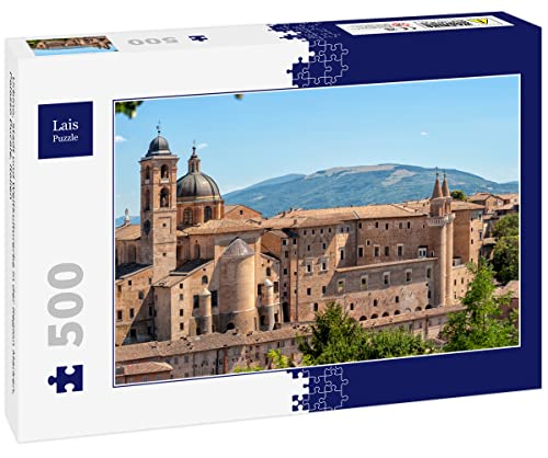 Lais Puzzle Urbino, Stadt und Weltkulturerbe in der Region Marken, Palazzo Ducale, Italien 500 Teile von Lais Puzzle