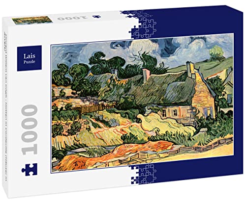 Lais Puzzle Vincent Willem Van Gogh - Hütten in Cordeville (Häuser in Auvers) 1000 Teile von Lais Puzzle