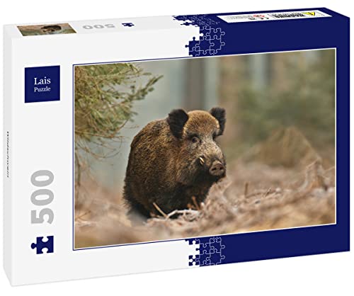 Lais Puzzle Wildschwein 500 Teile von Lais Puzzle