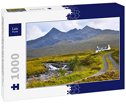 Lais Puzzle Willkommen in Sligachan, einem der schönsten und einzigartigsten Orte auf der Isle of Skye und sogar in ganz Schottland. Isle of Skye, Hochland, Schottland 1000 Teile von Lais Puzzle