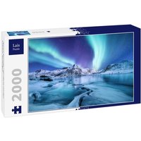 Lais Puzzle Aurora borealis / Nordlicht auf den Lofoten, Norwegen 2000 Teile von Lais Systeme