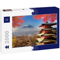 Lais Puzzle Mount Fuji Japan in Herbstfarben 2000 Teile von Lais Systeme