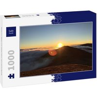 Lais Puzzle Reflexion Berg und Nebel beim Sonnenaufgang 1000 Teile von Lais Systeme