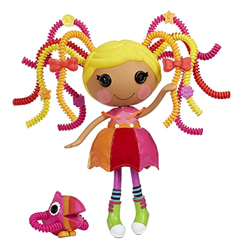 Lalaloopsy Silly Hair Puppe April Sunsplash mit Haustier "Toucan" - 33 cm Regenbogen-Haar-Styling-Puppe mit bunten Haaren - 11 Accessoires im wiederverwendbaren Salon-Spielset - Exklusiv bei Amazon von Lalaloopsy