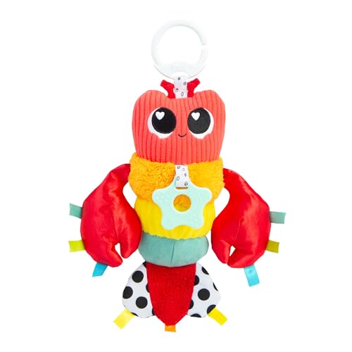 LAMAZE Liam Der Hummer Clip & Go, Sensorisches Clip-On Spielzeug, Texturierter Hummer mit Knister- und Glöckchensound, Seestern Beißring, Reisefreundlich, Feinmotorik Entwicklung LAMAZE Liam Der Hummer Clip & Go, Sensorisches Clip-On Spielzeug, Texturierter Hummer mit Knister- und Glöckchensound, Seestern Beißring, Reisefreundlich, Feinmotorik Entwicklung von Lamaze