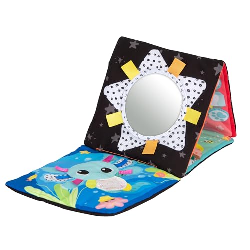LAMAZE My First Friends Spielmatte, Doppel‑Seiten Baby Aktivitätsteppich, Schwarz‑weiß & Bunte Tiere, Satinbänder, Knisterohren, Spiegel Tasche, Tragbar, Fördert Sinne & Motorik LAMAZE My First Friends Spielmatte, Doppel‑Seiten Baby Aktivitätsteppich, Schwarz‑weiß & Bunte Tiere, Satinbänder, Knisterohren, Spiegel Tasche, Tragbar, Fördert Sinne & Motorik von Lamaze