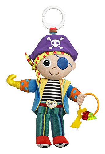 Lamaze Baby Spielzeug "Pete, der Pirat"Clip & Go - hochwertiges Kleinkindspielzeug - Greifling Anhänger zur Stärkung der Eltern-Kind-Beziehung-ab 0 Monaten von Lamaze