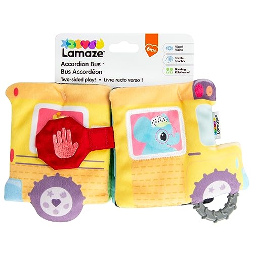 LAMAZE L27484 Plush Book, Mehrfarbig, Größe M von Lamaze