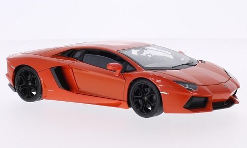 Lamborghini Aventador LP 700-4, metallic-dunkelorange, 0, Modellauto, Fertigmodell, Welly 1:24 von Lamborghini