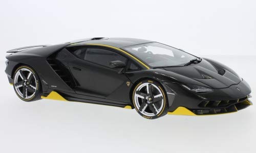 Lamborghini Centenario LP770-4, Carbon/gelb, 2017, Modellauto, Fertigmodell, AUTOart 1:18 von Lamborghini