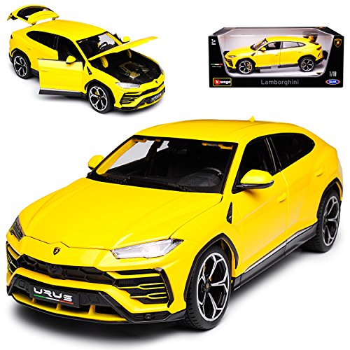 Lamborgihini Urus SUV Gelb Ab 2017 1/18 Burago Modell Auto von Lamborghini