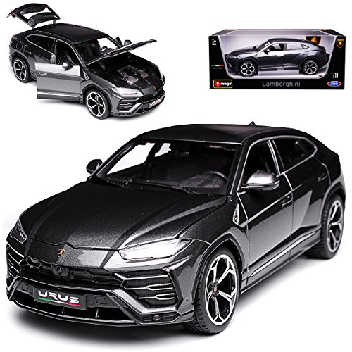 Lamborgihini Urus SUV Grau Ab 2017 1/18 Burago Modell Auto von Lamborghini