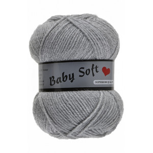 Lammy Baby Soft Garn 038 Hellgrau von Lammy Yarns