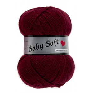 Lammy Baby Soft Garn 042 Bordeauxrot von Lammy Yarns