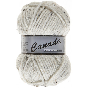 Lammy Canada Garn Mix 405 Weiß/Schwarz von Lammy Yarns