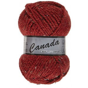 Lammy Canada Garn Mix 440 Dunkelrot/Beige/Braun von Lammy Yarns