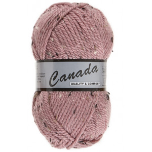 Lammy Canada Garn Mix 485 Rosa/Natur/Braun von Lammy Yarns