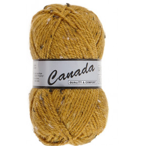 Lammy Canada Garn Mix 490 Senf/Natur/Braun von Lammy Yarns