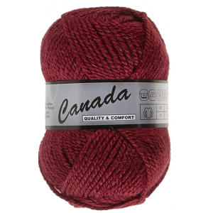 Lammy Canada Garn Unicolor 018 Dunkelrot von Lammy Yarns