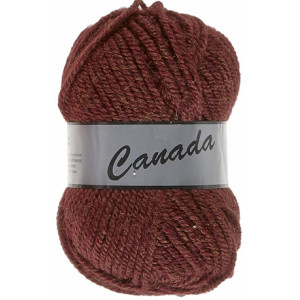 Lammy Canada Garn Unicolor 110 Dunkel Orange Rot von Lammy Yarns