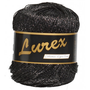 Lammy Lurex Garn 17 Schwarz von Lammy Yarns