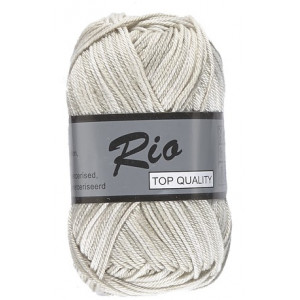 Lammy Rio Garn Print 621 Weiß/Grau/Beige 50 Gramm von Lammy Yarns