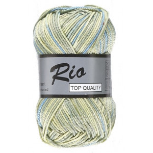 Lammy Rio Garn Print 626 Gelb/Grün/Blau 50 Gramm von Lammy Yarns