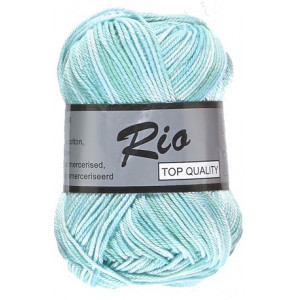 Lammy Rio Garn Print 628 Blau/Türkis/Grün 50 Gramm von Lammy Yarns