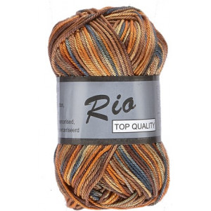 Lammy Rio Garn Print 632 Orange/Braun/Grau 50 Gramm von Lammy Yarns