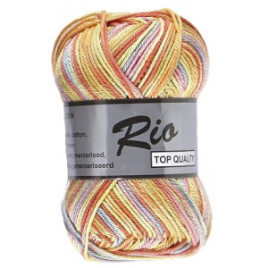 Lammy Rio Garn Print 634 Gelb/Orange/Rosa 50 Gramm von Lammy Yarns