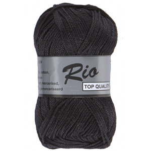 Lammy Rio Garn Unicolor 01 Schwarz von Lammy Yarns