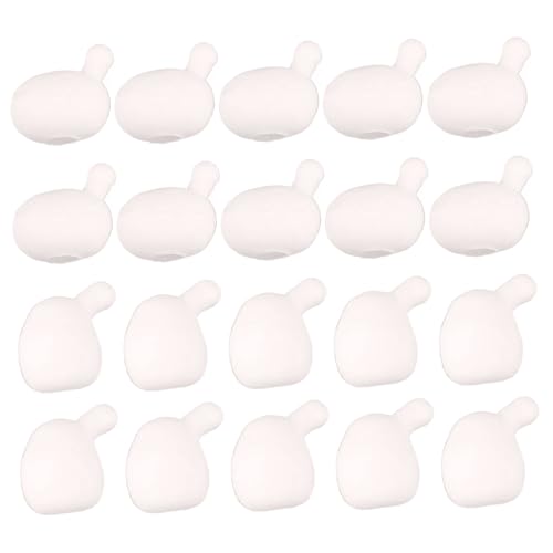 20 PCs Stressabbauspielzeug, Anti-Angst-Inneren-Ball-Ersatz für Squeeze-Spielzeug, 2 Größen DIY Weiß weiche Flexible, lustige Dekompression Spielzeug für Kinder Erwachsene 20 PCs Stressabbauspielzeug, Anti-Angst-Inneren-Ball-Ersatz für Squeeze-Spielzeug, 2 Größen DIY Weiß weiche Flexible, lustige Dekompression Spielzeug für Kinder Erwachsene von Lamppdcor