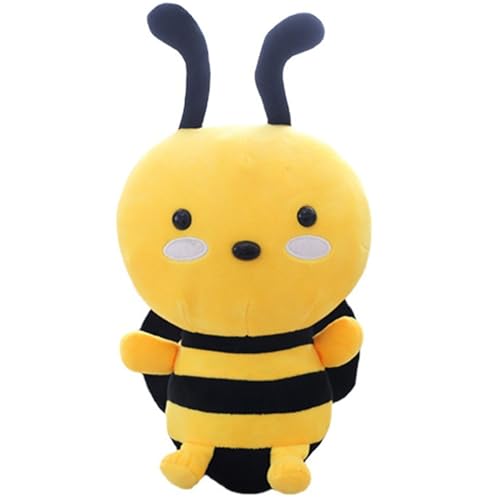 Plushies, Bienengefüllte Tier, niedliches Bienenplüschspielzeug 7.8 kuschelige PP -Baumwollbienen -Stofftiere, weiche Komfortpuppe Plüschkissen für Jungen, Mädchen, Kinder, Babyparty, Schlafenszeit, von Lamppdcor