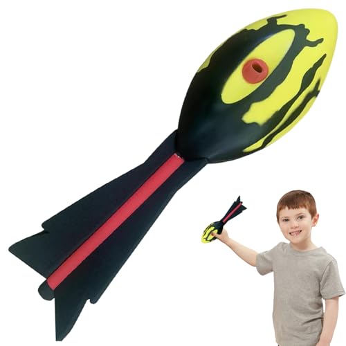 Werfen Spielzeug PU Foam Aerodynamic Rocketball werfen Spielzeug für Langstrecken wirft Geschenke im Freien im Freien für Kinder Sport Spielzeug Style 2 wirft von Lamppdcor