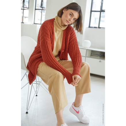 Cool Wool Big Cardigan by Lana Grossa - Cardigan Strickmuster, Größe 8/10 - 20/22 Cool Wool Big Cardigan by Lana Grossa - Cardigan Strickmuster, Größe 8/10 - 20/22 von Lana Grossa