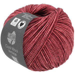 Lana Grossa Cool Wool Vintage Garn 7364 Burgund von Lana Grossa