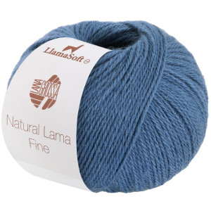 Lana Grossa Natural Lama Fine Garn 105 Puderblau von Lana Grossa