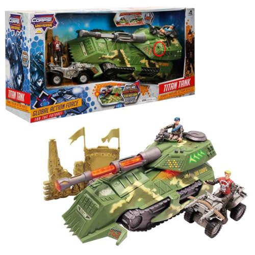 The Corps Universe Titan Tank Militär Spielset mit Sound und Licht von Lanard